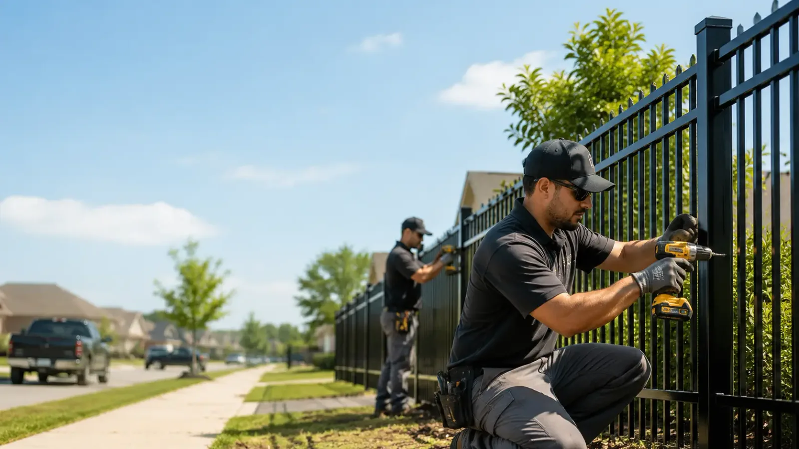 Metal Fence Installation in Chana, IL
